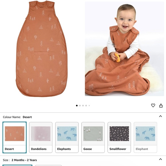 Ecolino sleep sack - Picture 3 of 3